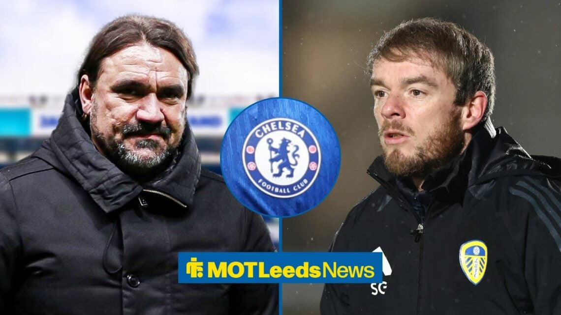 Leeds U21 manager Scott Gardner and first-team boss Daniel Farke
