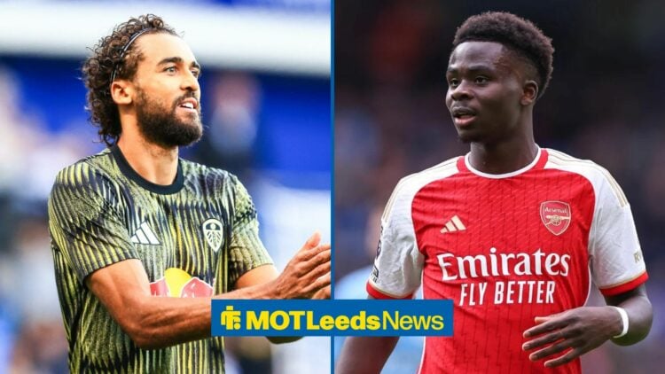 Dominic Calvert-Lewin next to Bukayo Saka