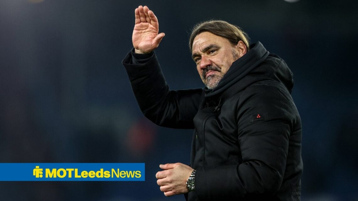 Daniel Farke celebrates