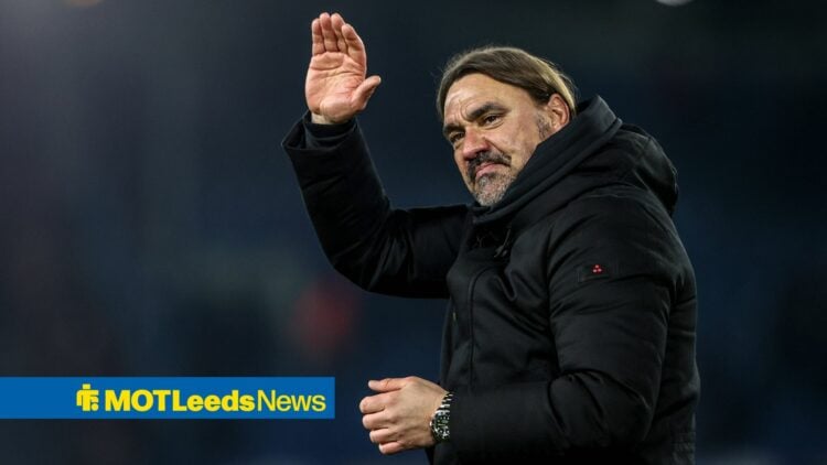 Daniel Farke celebrates