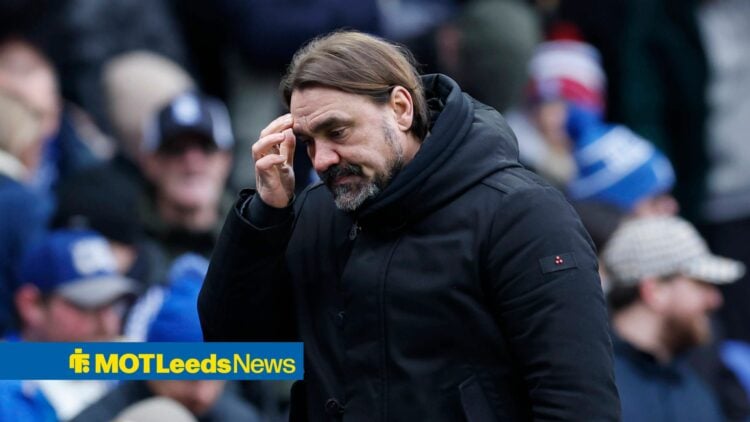 Daniel Farke manager of Leeds United during the Birmingham City vs Leeds United fourth round FA Cup match.