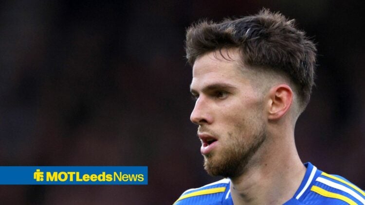 Anton Stach in action for Leeds United vs Nottingham Forest at City Ground on November 9, 2025