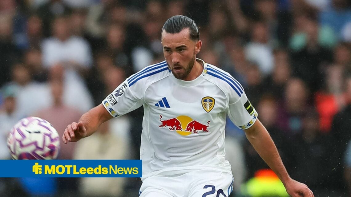 Jack Harrison in a Leeds shirt