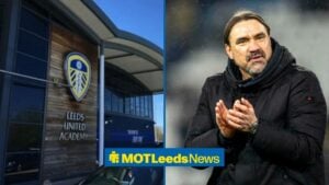 Daniel Farke in the Premier Clash between Leeds United and Nottingham Forest, Thorp Arch training base.
