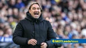 Daniel Farke shouting instructions