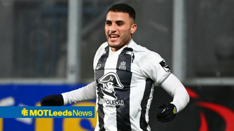 Yassine Titraoui in action for Charleroi