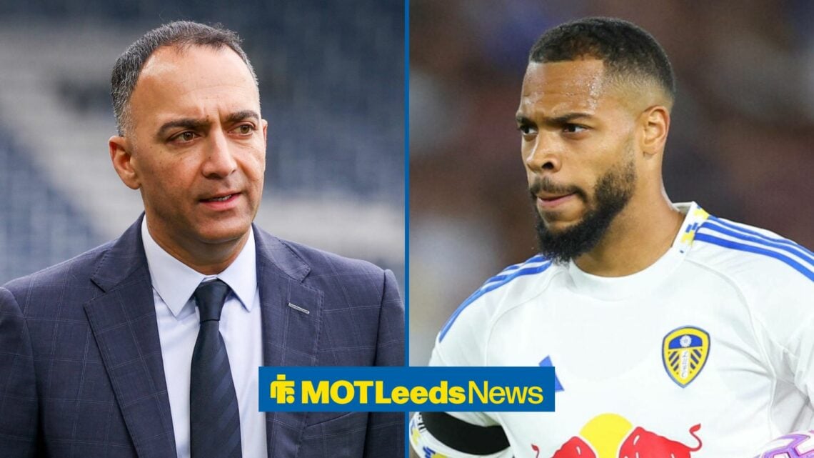 Paraag Marathe looking at an unhappy Lukas Nmecha.