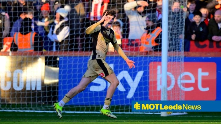Harry Gray in action for Rotherham United