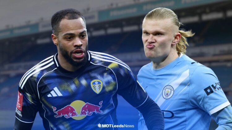 Lukas Nmecha and Erling Haaland