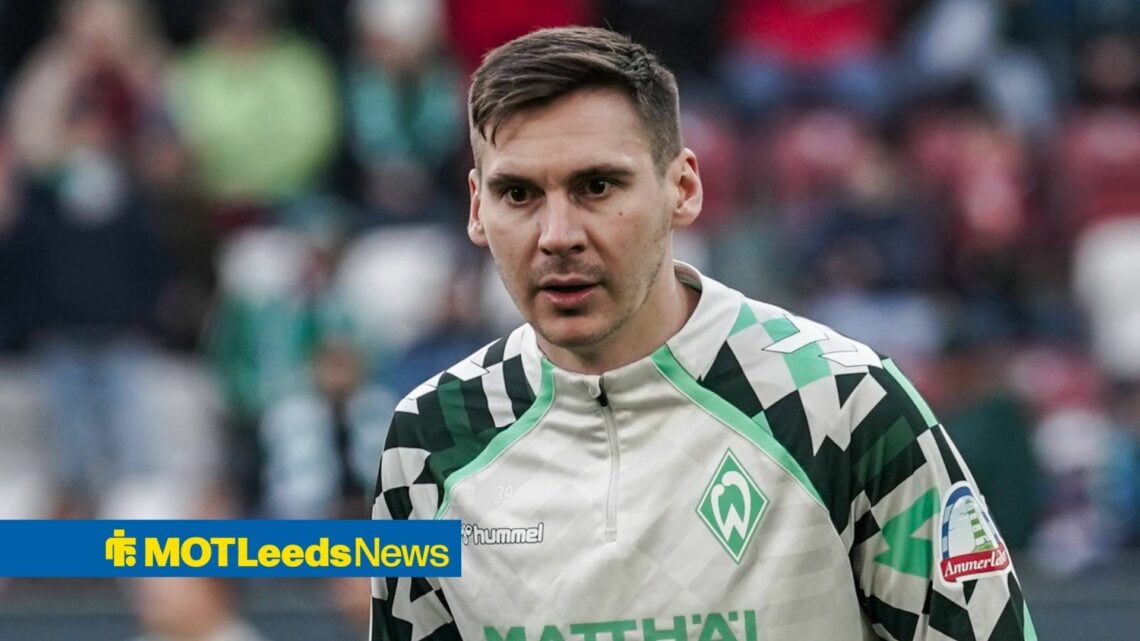 Max Wober in action for Werder Bremen