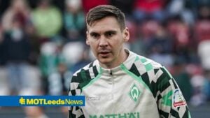 Max Wober in action for Werder Bremen