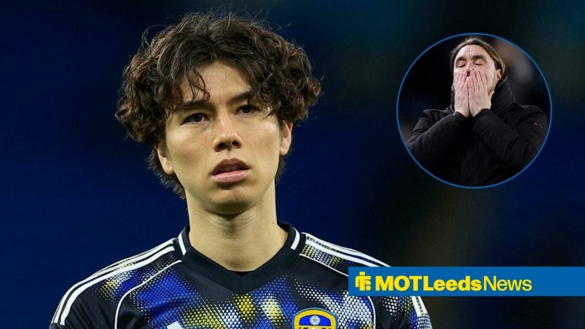 Ao Tanaka alongside a circle inset of Daniel Farke.