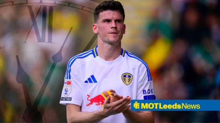 Sam Byram playing for Leeds United