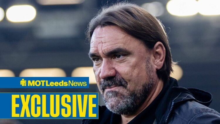 Daniel Farke looking unimpressed