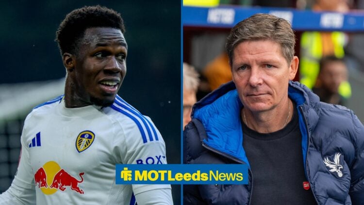 Wilfried Gnonto for Leeds alongside Oliver Glasner