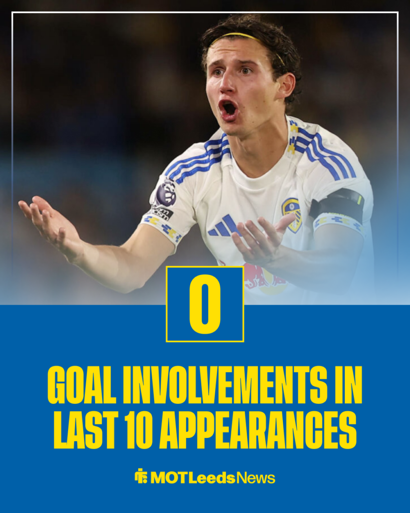 Brenden Aaronson Leeds United stats