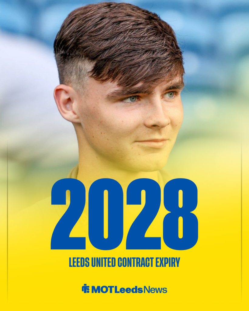 Charlie Crew LEEDS UNITED CONTRACT EXPIRY
