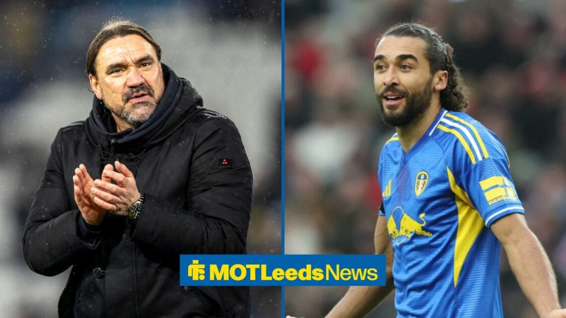 Daniel Farke clapping in Leeds United vs Nottingham Forest, Dominic Calvert-Lewin of Leeds United reacts during the Sunderland vs Leeds United match.