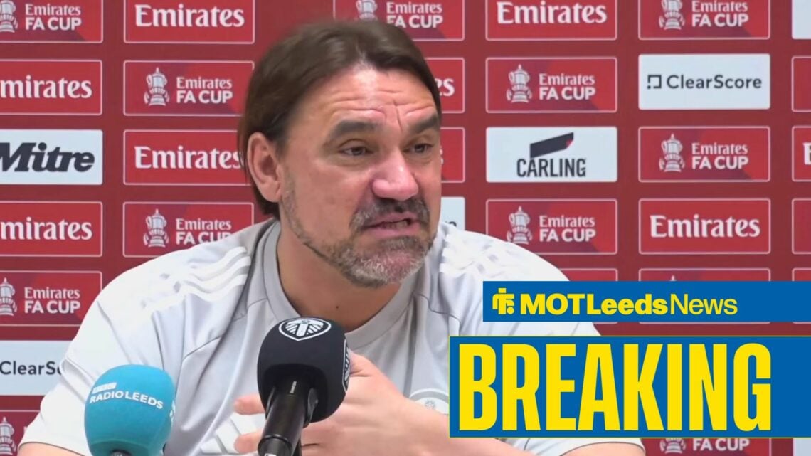 Daniel Farke in Leeds United press conference on 6 March