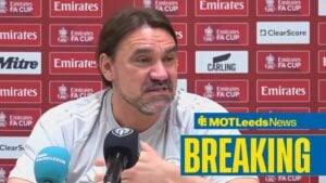 Daniel Farke in Leeds United press conference on 6 March