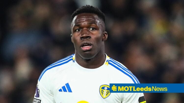 Leeds United forward Wilfried Gnonto