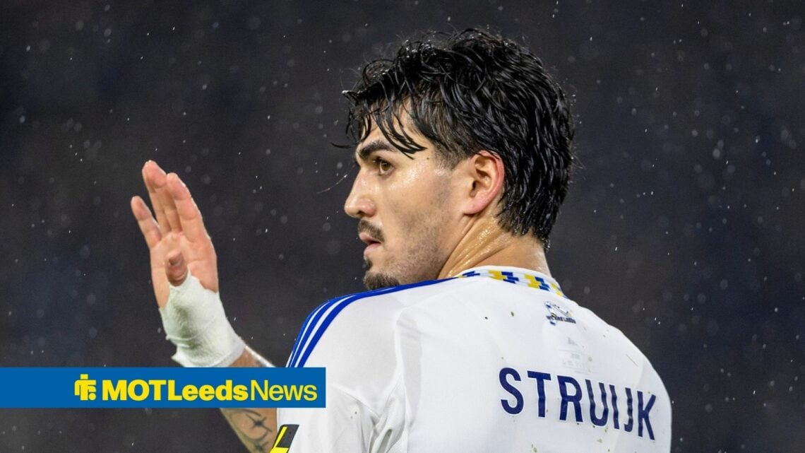 Leeds United defender Pascal Struijk