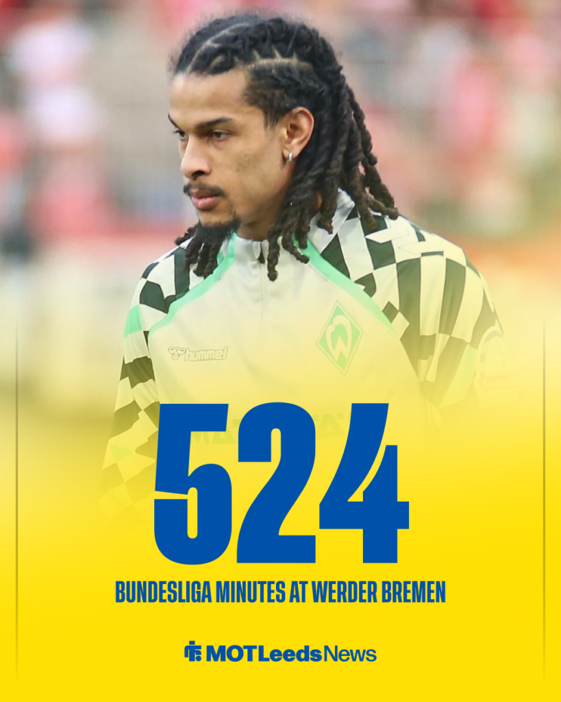 Leeds United Isaac Schmidt Werder Bremen stats