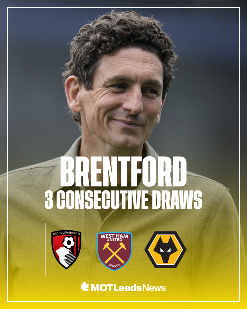 Leeds United recent Brentford results