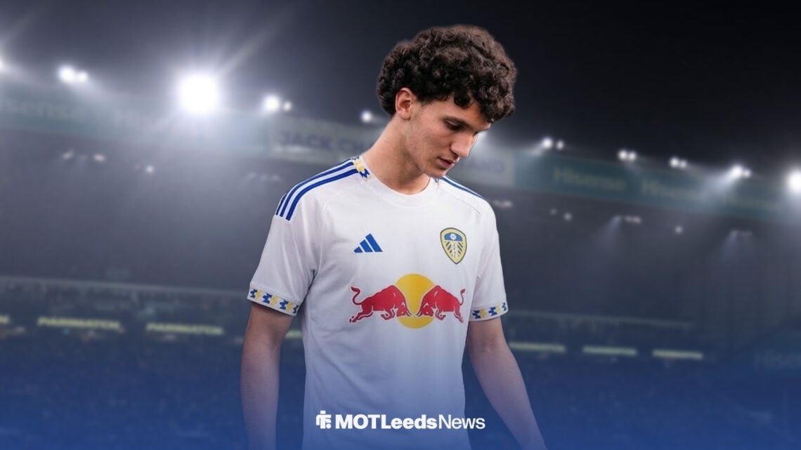 Edward Ibrovic-Fletcher playing for Leeds