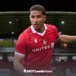 Mateo Joseph in a Wrexham shirt