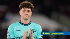 Ladislav Krejci applauding away Wolves fans in April 2026