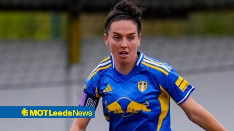 Shauna Legge in action for Leeds United