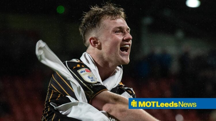 Joe Gelhardt celebrating for Hull City