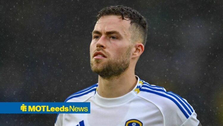 Gabriel Gudmundsson in action for Leeds United