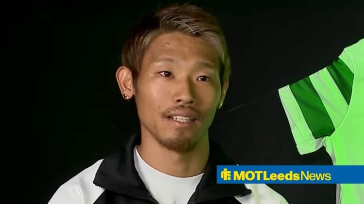 Hidemasa Morita speaking in an interview