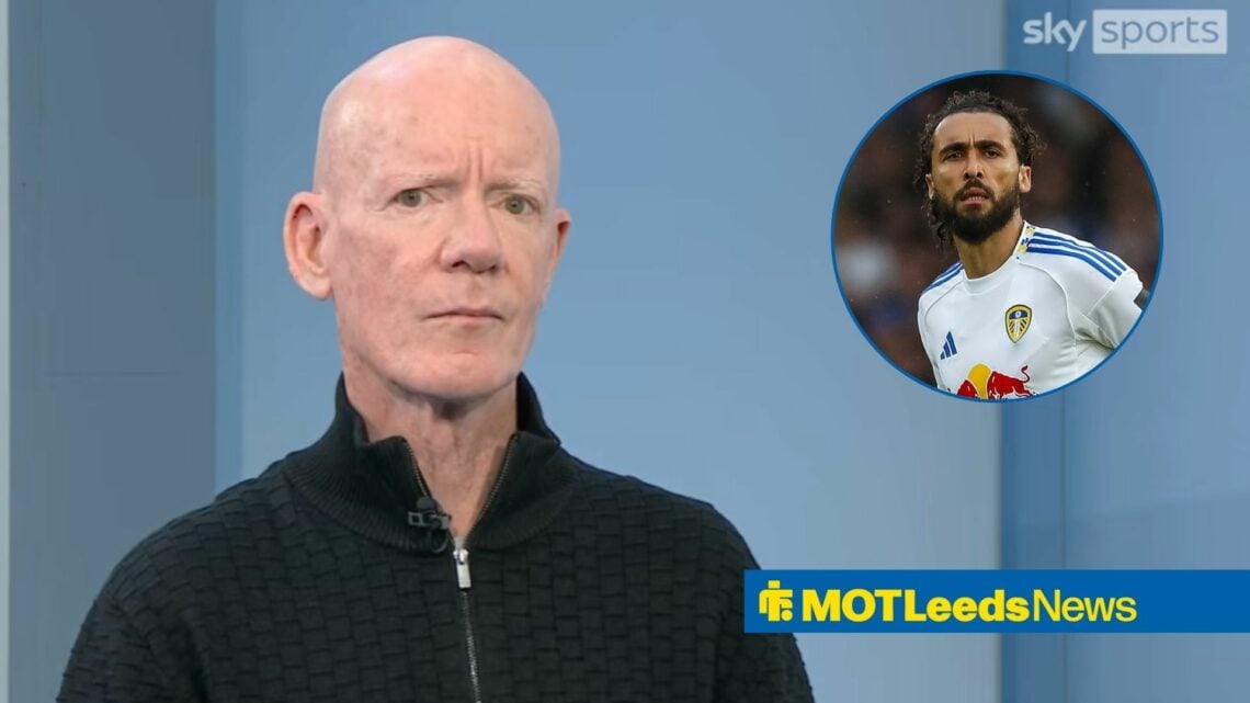 Dermot Gallagher with Calvert-Lewin in frame