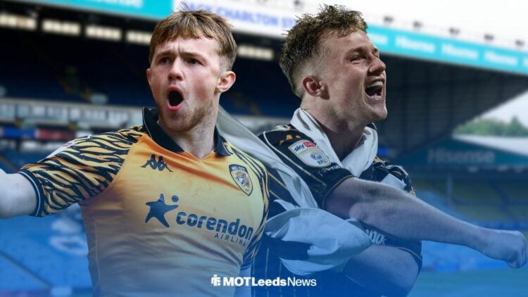 Joe Gelhardt celebrating for Hull City