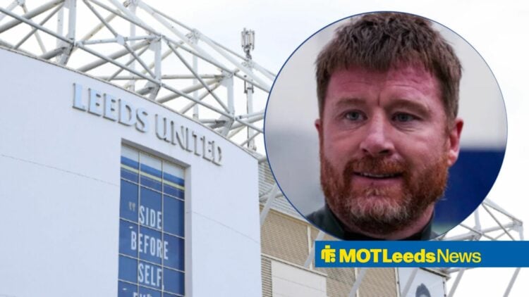 Elland Road stadium and Simon Wood (inset)