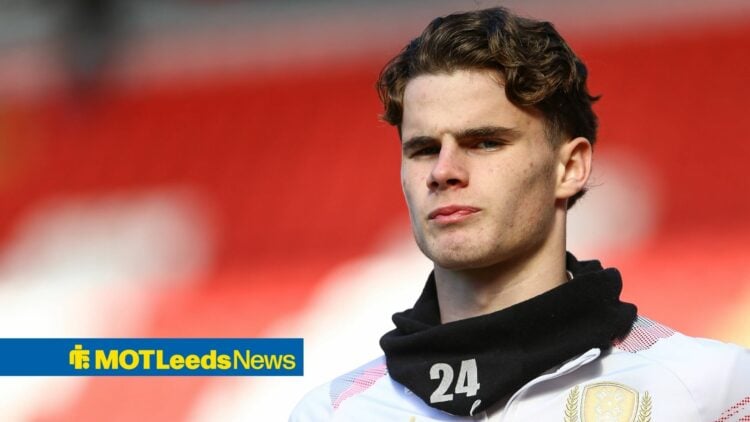 Harry Gray in Rotherham gear