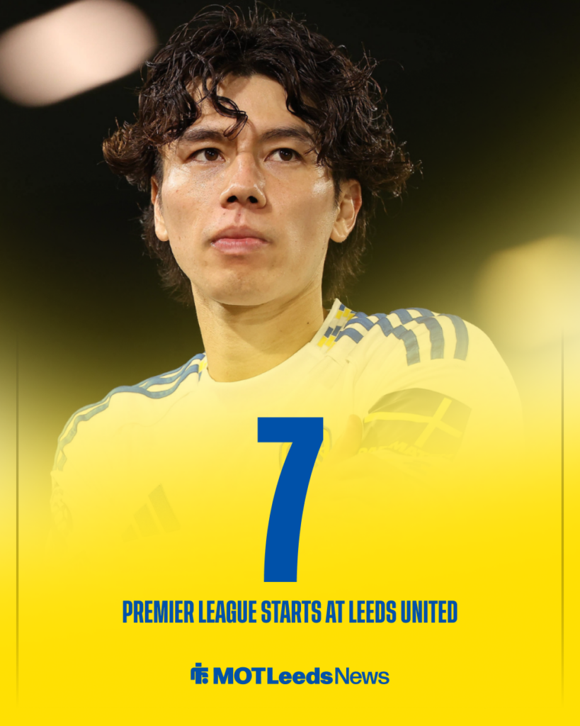 Ao Tanaka Leeds United stats