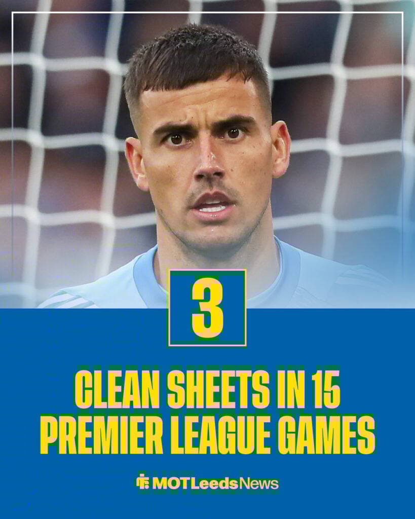 Karl Darlow clean sheets for Leeds United