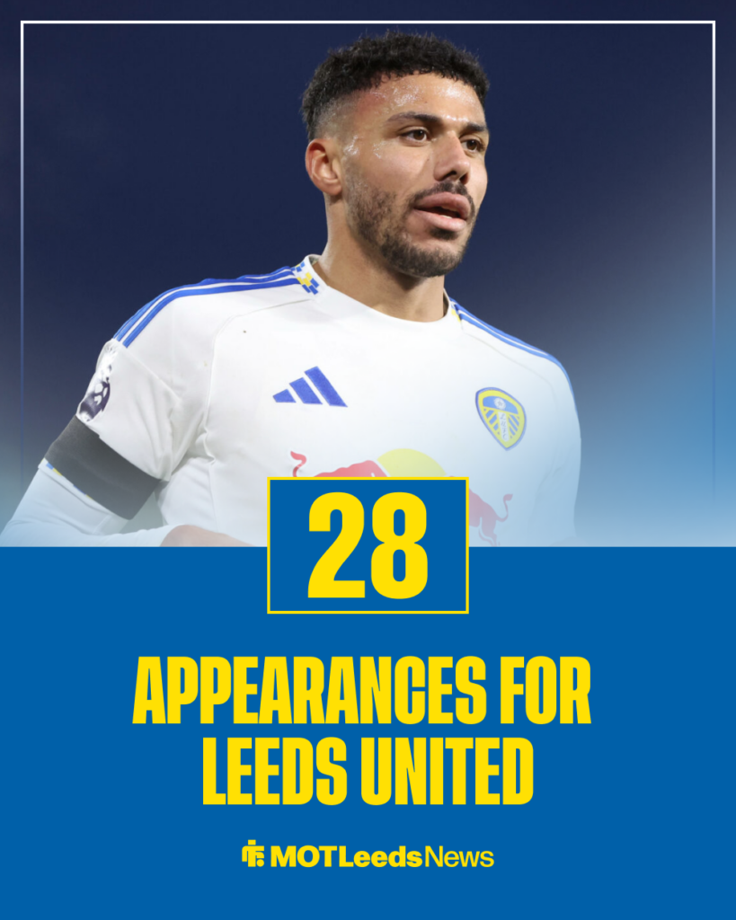 James Justin Leeds United stats