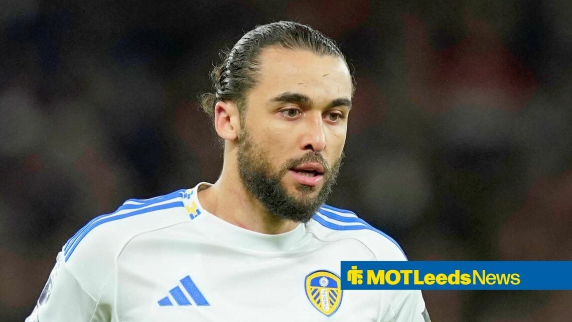 Leeds United striker Dominic Calvert-Lewin