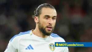 Leeds United striker Dominic Calvert-Lewin