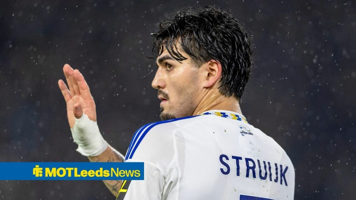 Leeds United defender Pascal Struijk