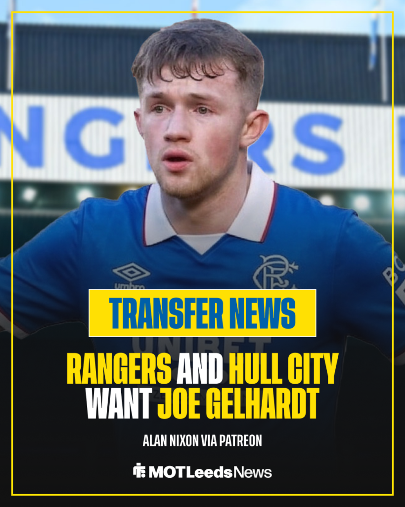 Leeds United Joe Gelhardt Hull City Rangers