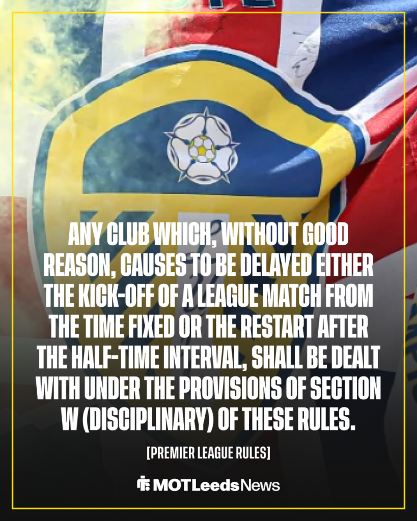 Leeds United Premier League rules