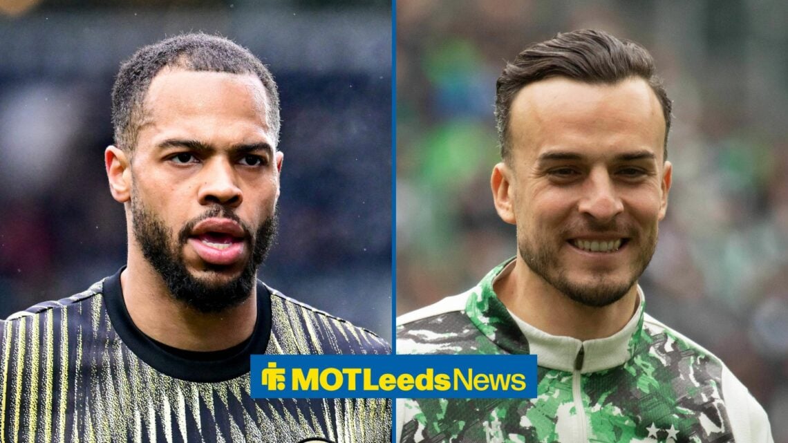 Lukas Nmecha during the FA Cup match between Birmingham City and Leeds United, Haris Tabakovic of BMG warming up before the match vs FC Heidenheim.