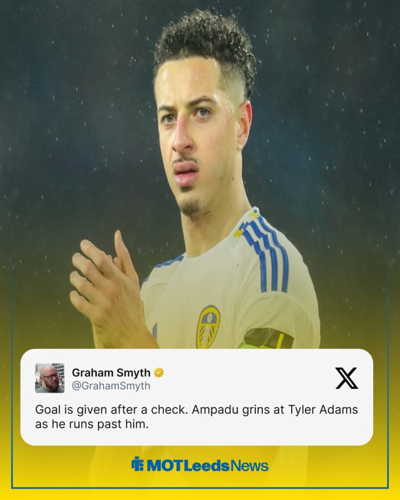 Graham Smyth's explanation of Ethan Ampadu's situation vs Bournemouth.