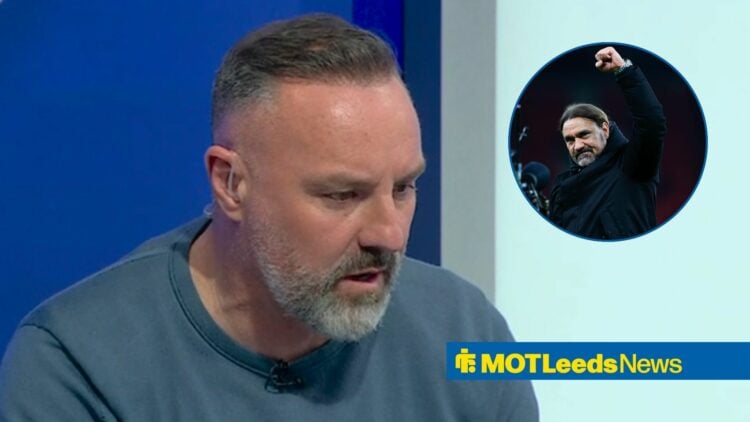 Kris Boyd and a circular inset of Daniel Farke.